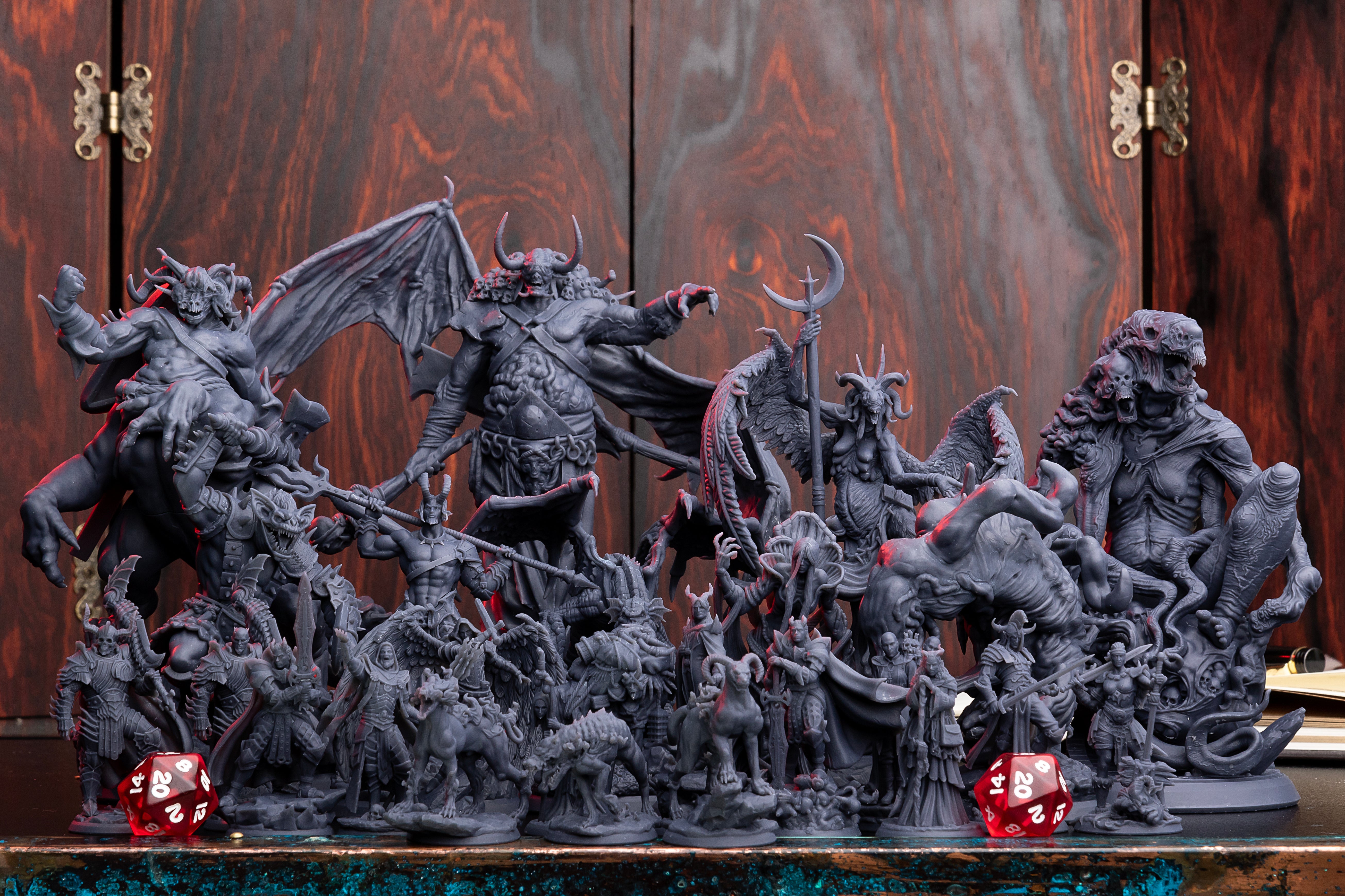 レア　GB SKINS GOD SAVE THE KING MA-1 36 Flesh of Gods - Jun 2024 - City of Demons – War King Miniatures