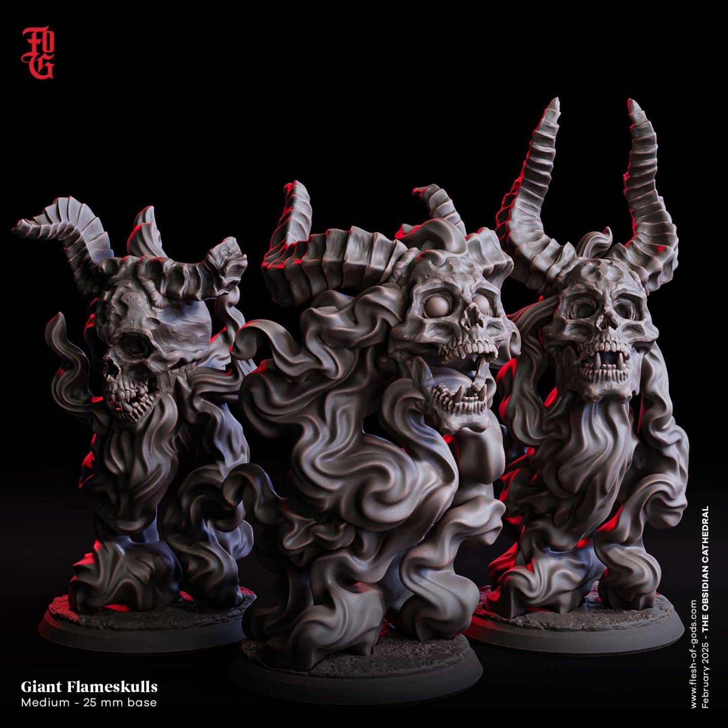 Giant Flameskulls