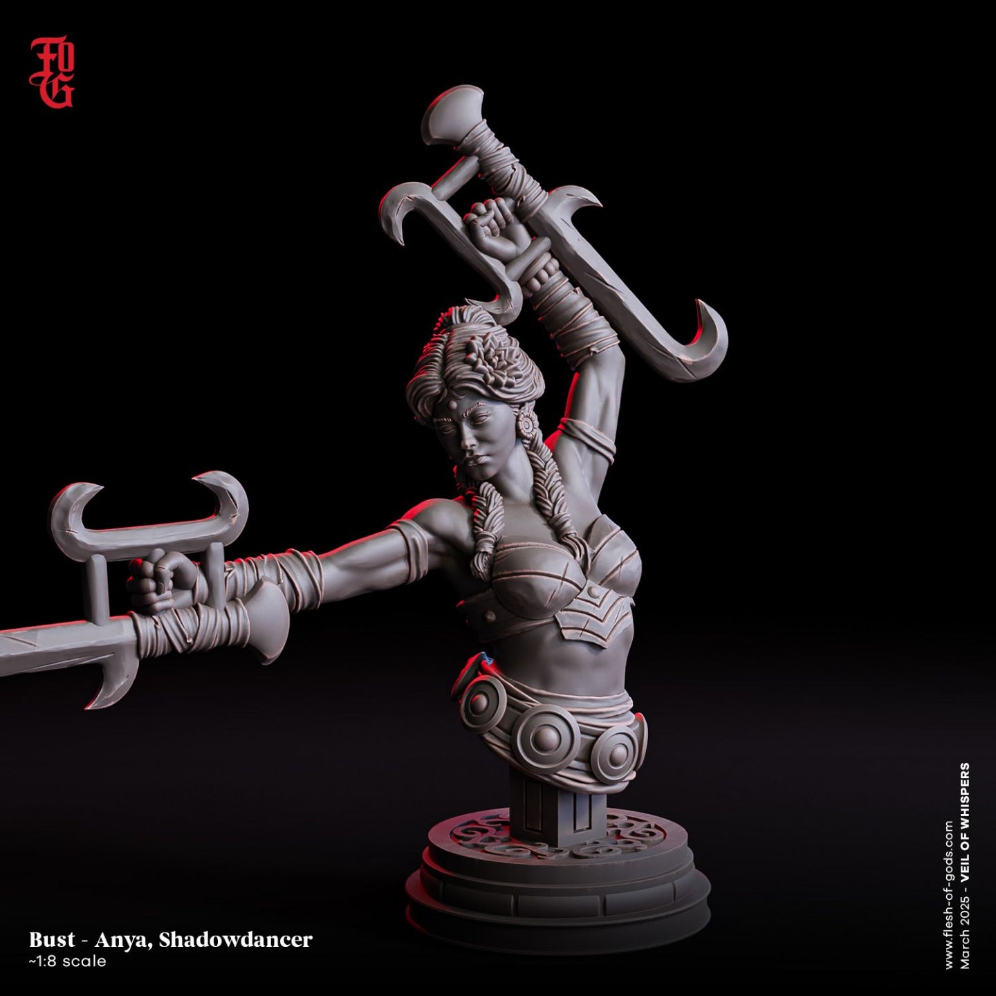 Anya, Shadowdancer - Bust
