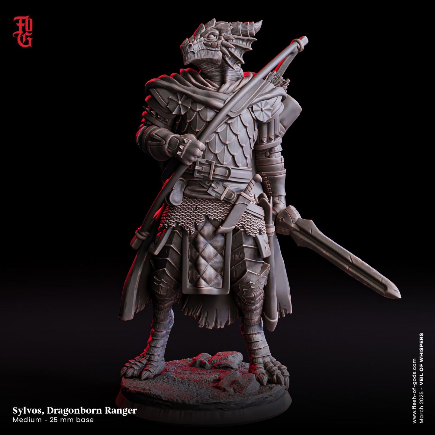 Sylvos, Dragonborn Ranger