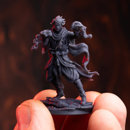 Akira Miniatures | Arcane Fist Monk Miniatures | War King Miniatures