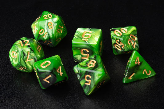 Polyhedral dice set