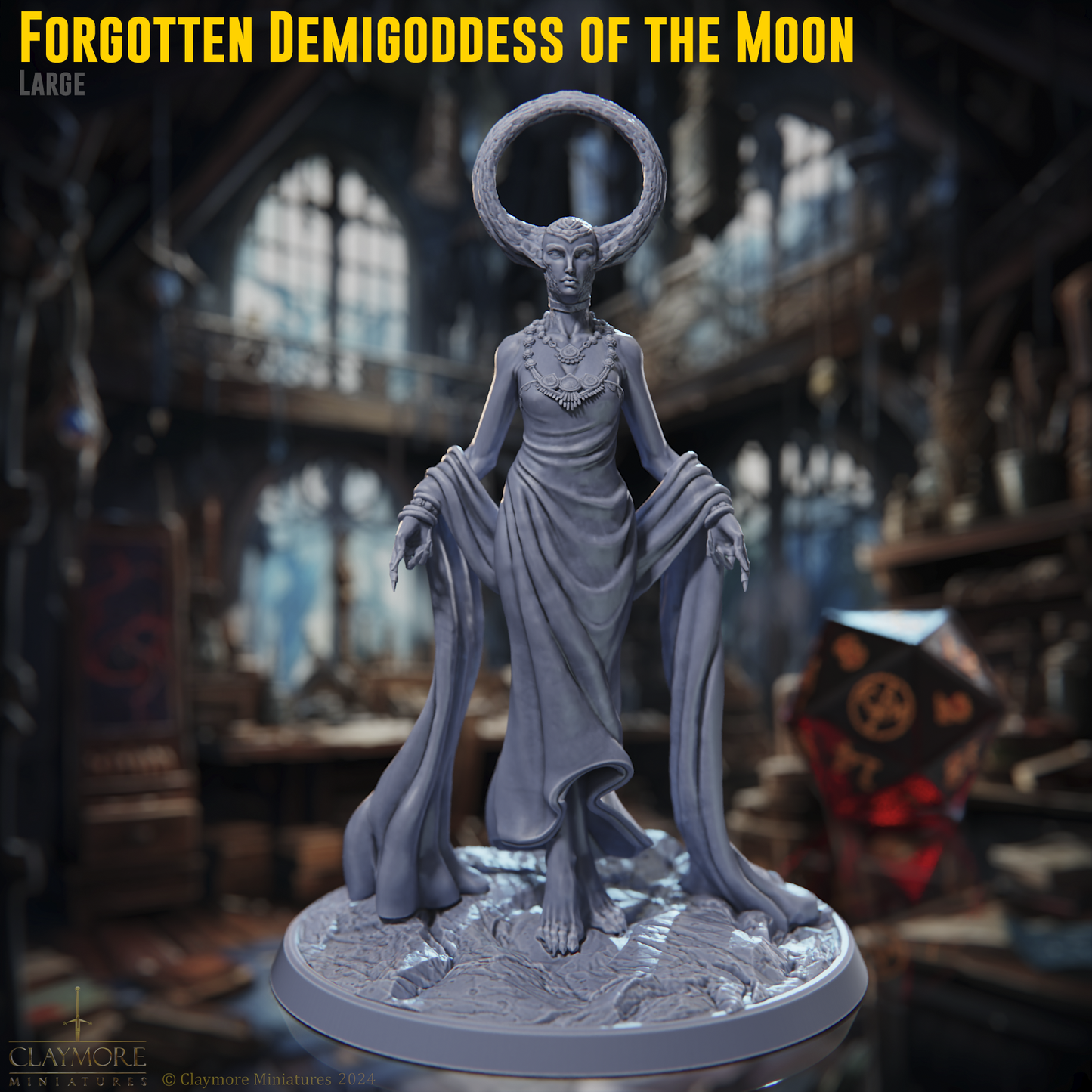 Forgotten Demigoddess of the Moon