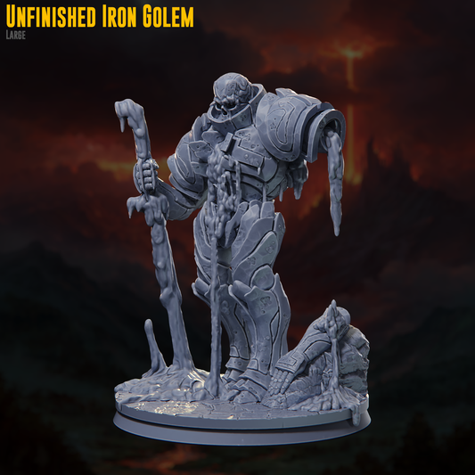 Unfinished Iron Golem