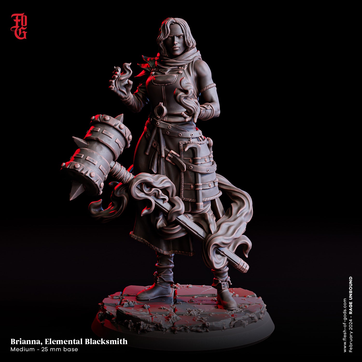 Brianna Tabletop Miniatures | Brianna Miniatures | War King Miniatures