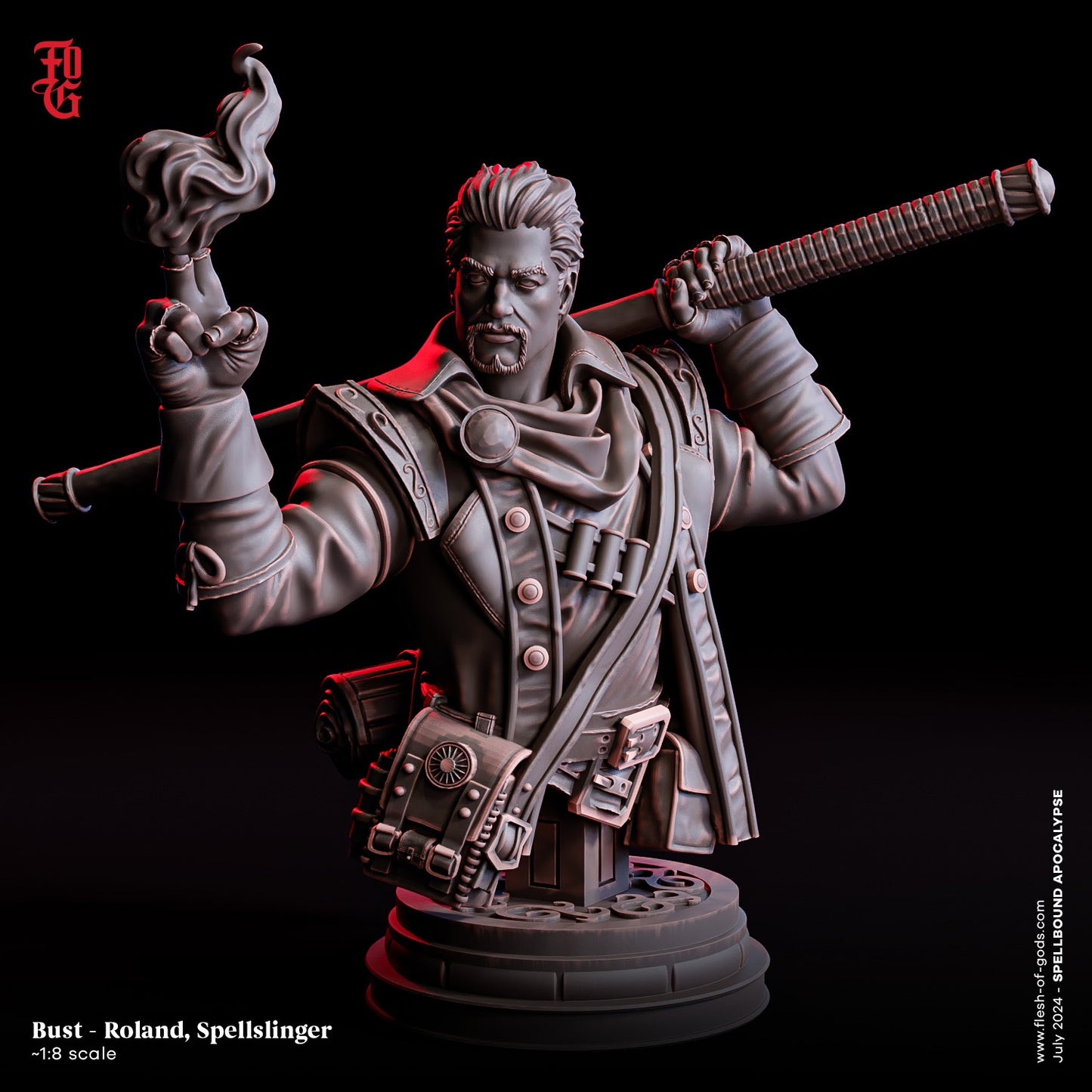 Roland, Spellslinger - Bust