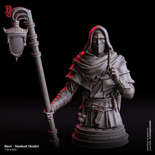 Doctor Ghest Masked Healer - Bust