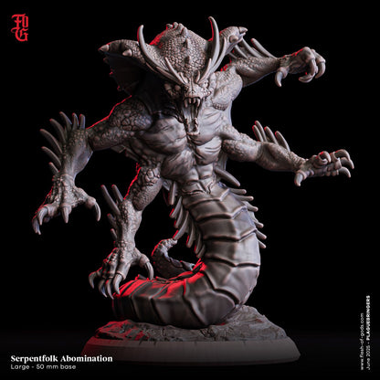 Serpentfolk Abomination