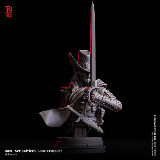 Ser Calviero, Lone Crusader - Bust